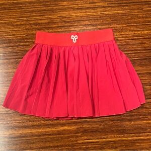 Aritzia Tna Move Tech Tennis Pro Micro Mini Skirt Pleated Fuchsia Women's XS